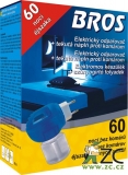 Bros-el.odpařovač proti komárům+10polštářků
